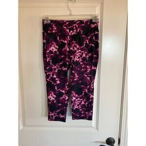 Old Navy Pink and Purple Leggings Size M 6/8